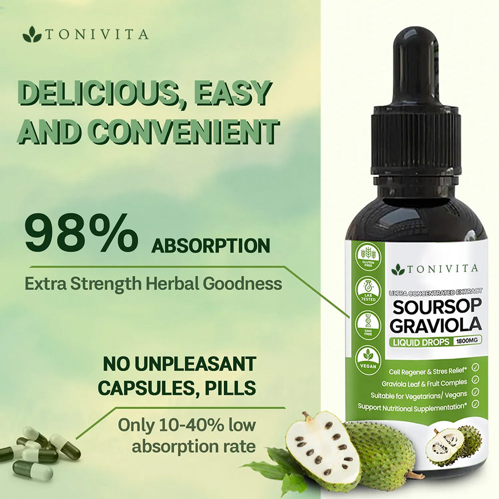 Tonivita Soursop Extract Anti Cancer Cells