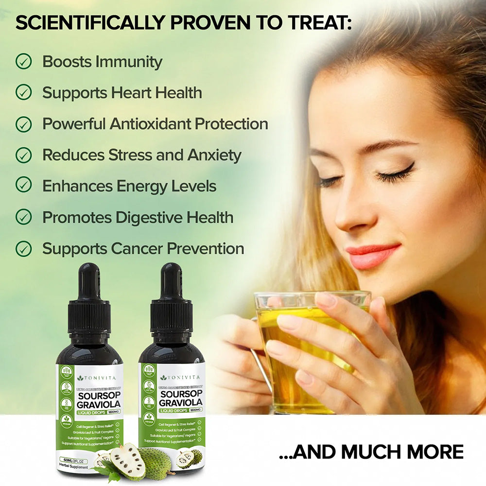 Tonivita Soursop Extract Anti Cancer Cells
