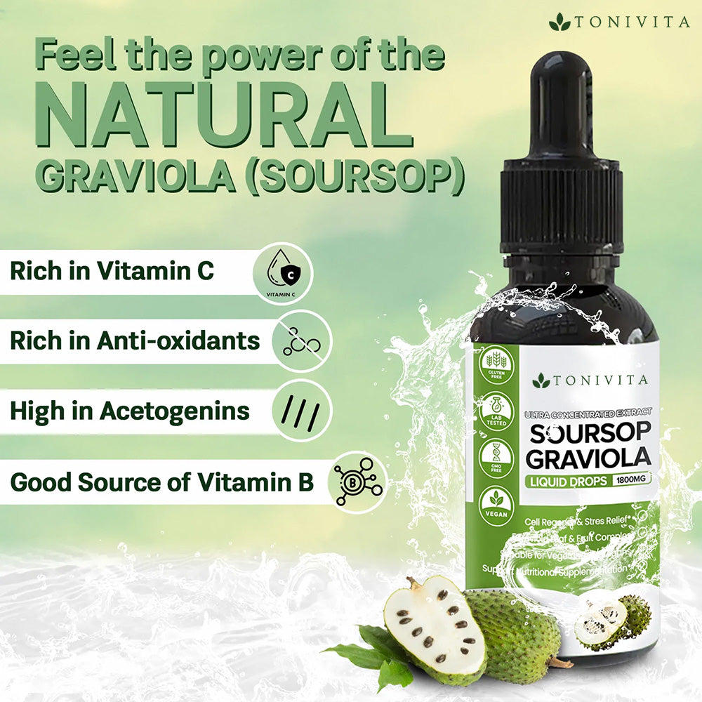 Tonivita Soursop Extract Anti Cancer Cells