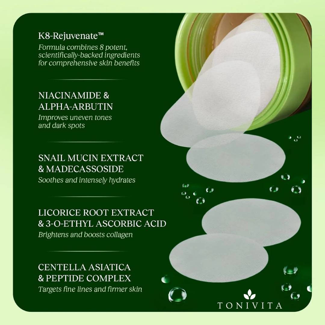 Korean Skin Care Toner Pads