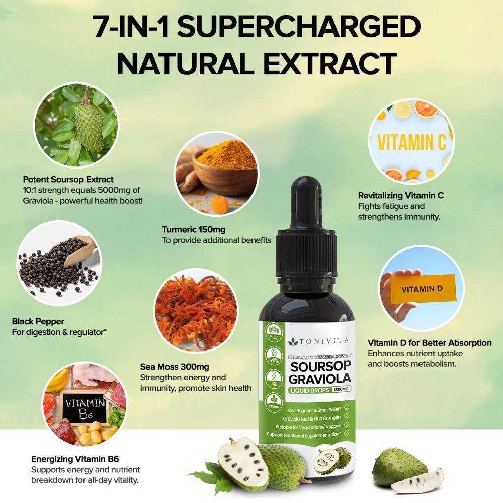 Tonivita Soursop Extract Anti Cancer Cells