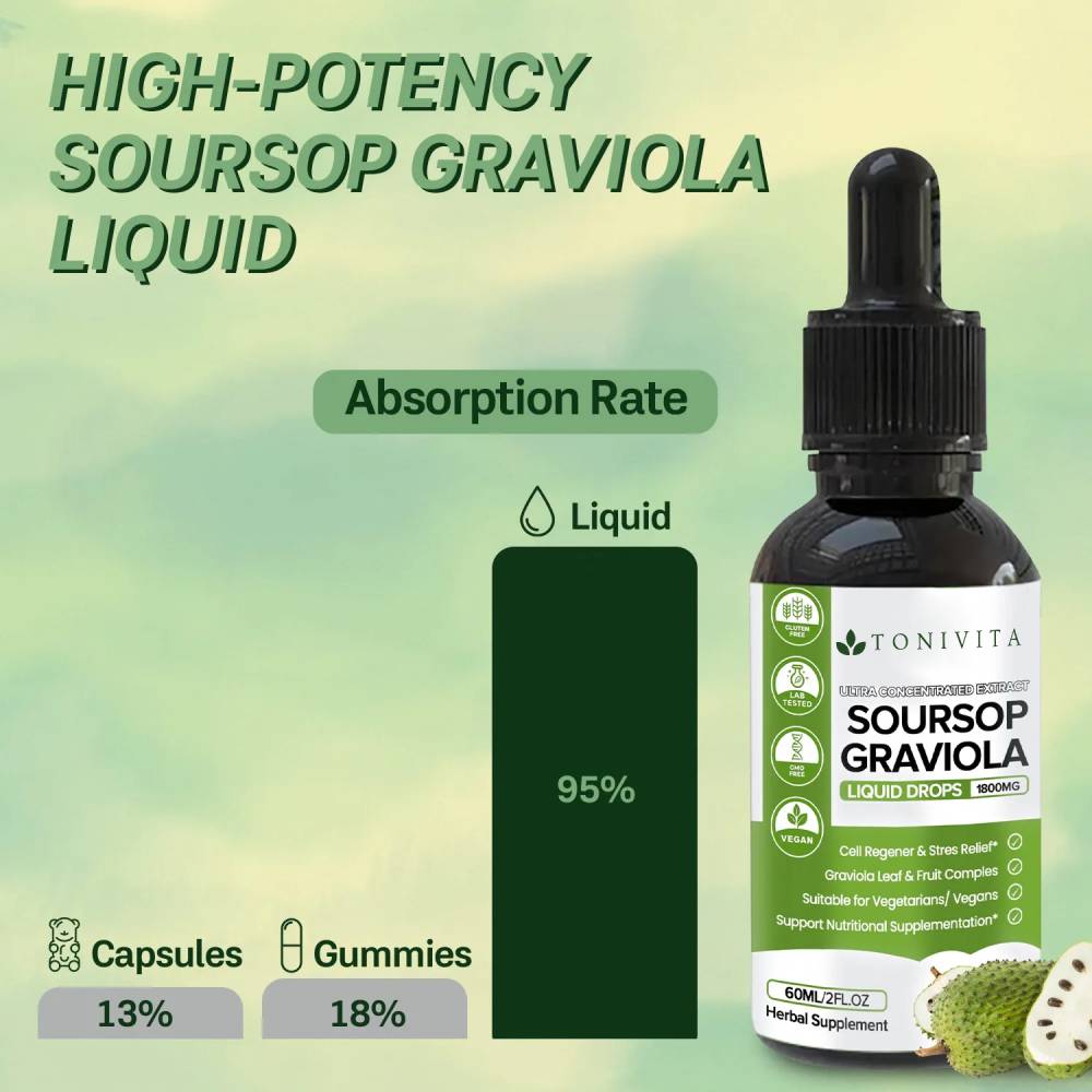 Tonivita Soursop Extract Anti Cancer Cells