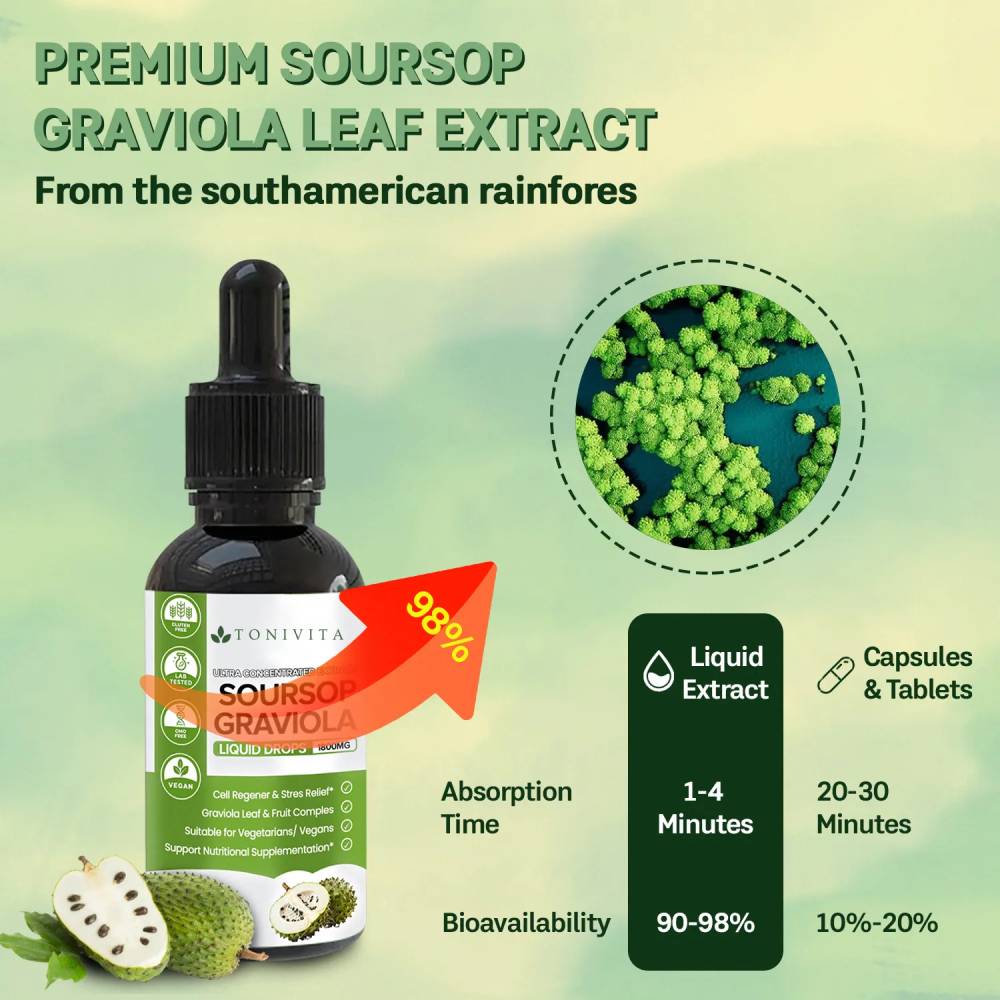 Tonivita Soursop Extract Anti Cancer Cells